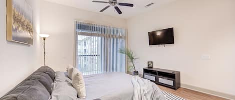 1 bedroom, iron/ironing board, WiFi, bed sheets