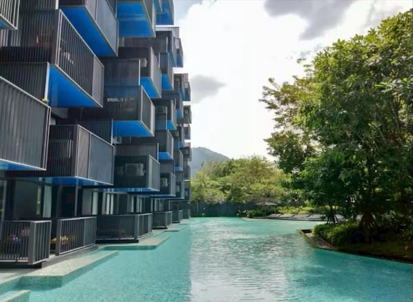 Outdoor pool