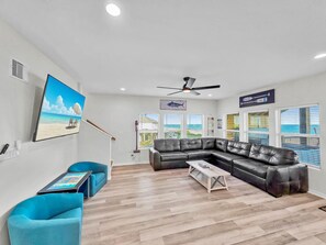 Smart TV, video games, table tennis, music library