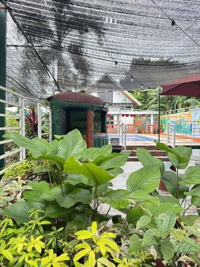 Bamboo Orange Cabana