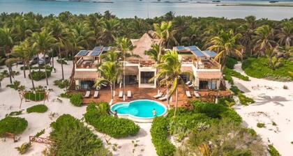 Villa 5br Beachfront TULUM -Sian Kaan