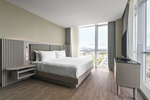 Ropa de cama hipoalergénica y minibar 