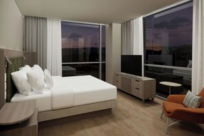 Ropa de cama hipoalergénica y minibar