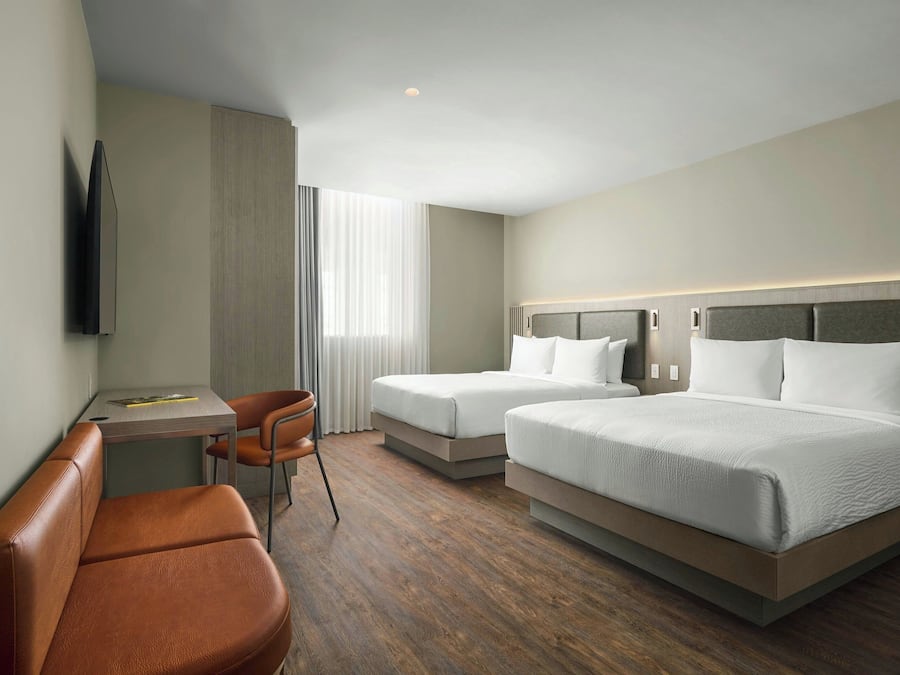 Standard Room, 2 Queen Beds | Hypo-allergenic bedding, minibar, in-room safe, desk