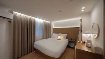 Chambre Double Romantique | Literie de qualité supérieure, surmatelas, bureau