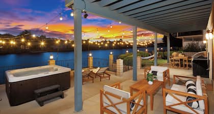 Lakeside Retreat Hot Tub, Fire Pit, 4BR/3BA