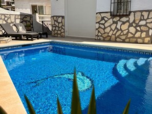 Outdoor pool - Charming Apartment in Burriana With Private Pool! (Nerja)