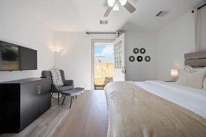 1 chambre, fer et planche à repasser, accès à Internet, literie fournie