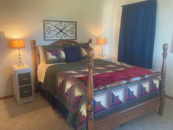 2 bedrooms, free WiFi, bed sheets, wheelchair access