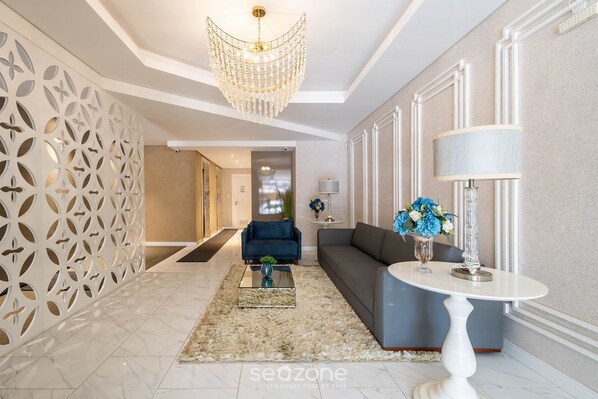 Interior - Apart With Barbecue 450 m From the Beach Szt0375 (Itapema)