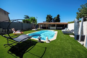 Outdoor pool - Villa celesto private pool and jacuzzi in marseille (Marseille)
