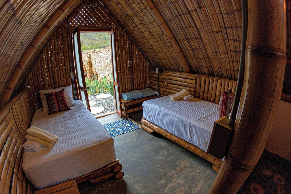 Familien-Zweibettzimmer, Bergblick