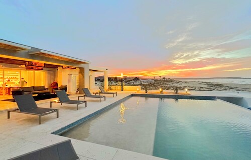 Ocean Front, LuxuryVilla, Private beach, Mexico, La Ribera, near Costa Palmas