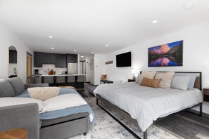 1 室のベッドルーム、アイロン / アイロン台、旅行用ベビーベッド、WiFi