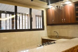 Chalet Confort, 2 chambres, vue montagne | Cuisine privée | Mini réfrigérateur, plaque de cuisson