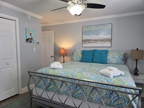 1 bedroom, iron/ironing board, Internet, bed sheets