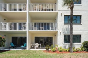 Exterior - Steps to Sand! Ground-Floor 2BR by Pool (Cocoa Beach)