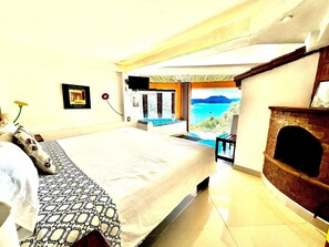 1 bedroom, desk, WiFi - Jacuzzi Apartment Lake View, Heated Pool 7 (Valle de Bravo)