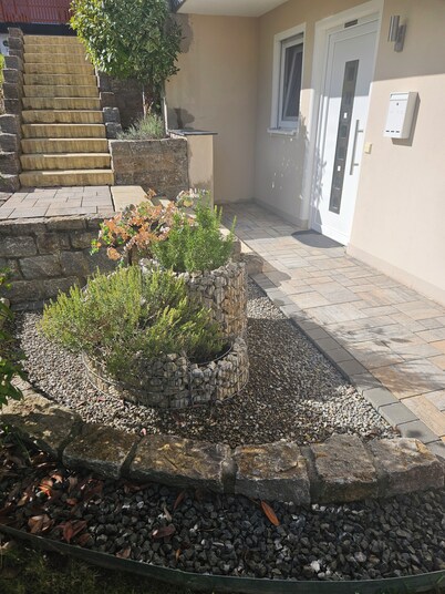 Modern vacation apartment in a very beautiful location, surrounded by forests and hiking trails!