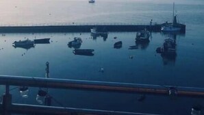 A harbor with boats docked at a pier. - Atlantic Views & Irish Charm (Ballycotton)
