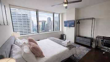 1 chambre, bureau, fer et planche Ă repasser, Wi-Fi