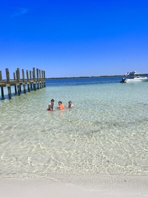 Beach nearby