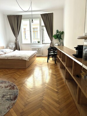 1 bedroom, iron/ironing board, free WiFi, bed sheets