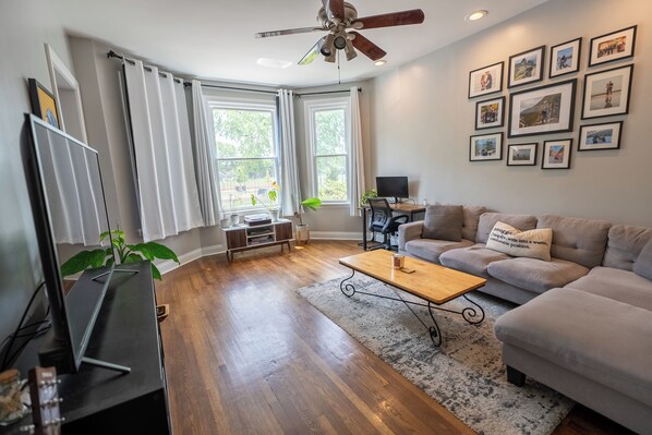 Smart-tv och böcker