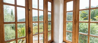 2-bedr. farm with garden near Praia Fluvial and Cinfães in Tarouquela/With key safe