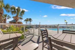 Condo, Partial Ocean View | Terrace/patio