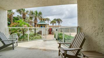 Condo, Partial Ocean View | Terrace/patio
