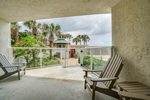 Condo, Partial Ocean View | Terrace/patio