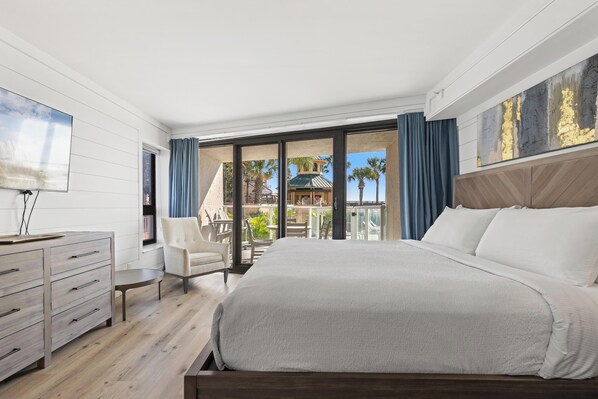 Condo, Partial Ocean View | Individually decorated, individually furnished, iron/ironing board