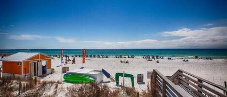 On the beach, white sand, snorkelling, fishing