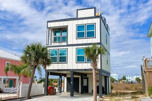 Exterior - Happy Ours with Elevator – Rooftop Views & Beach (Mexico Beach)