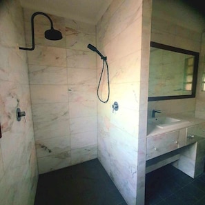 Towels, soap, toilet paper
