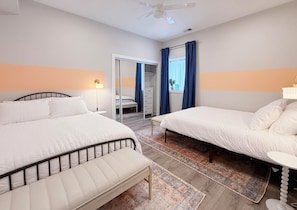 2 quartos, ferros/tábuas de passar roupa, Wi-Fi, roupa de cama