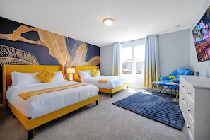 5 bedrooms, iron/ironing board, WiFi, bed sheets