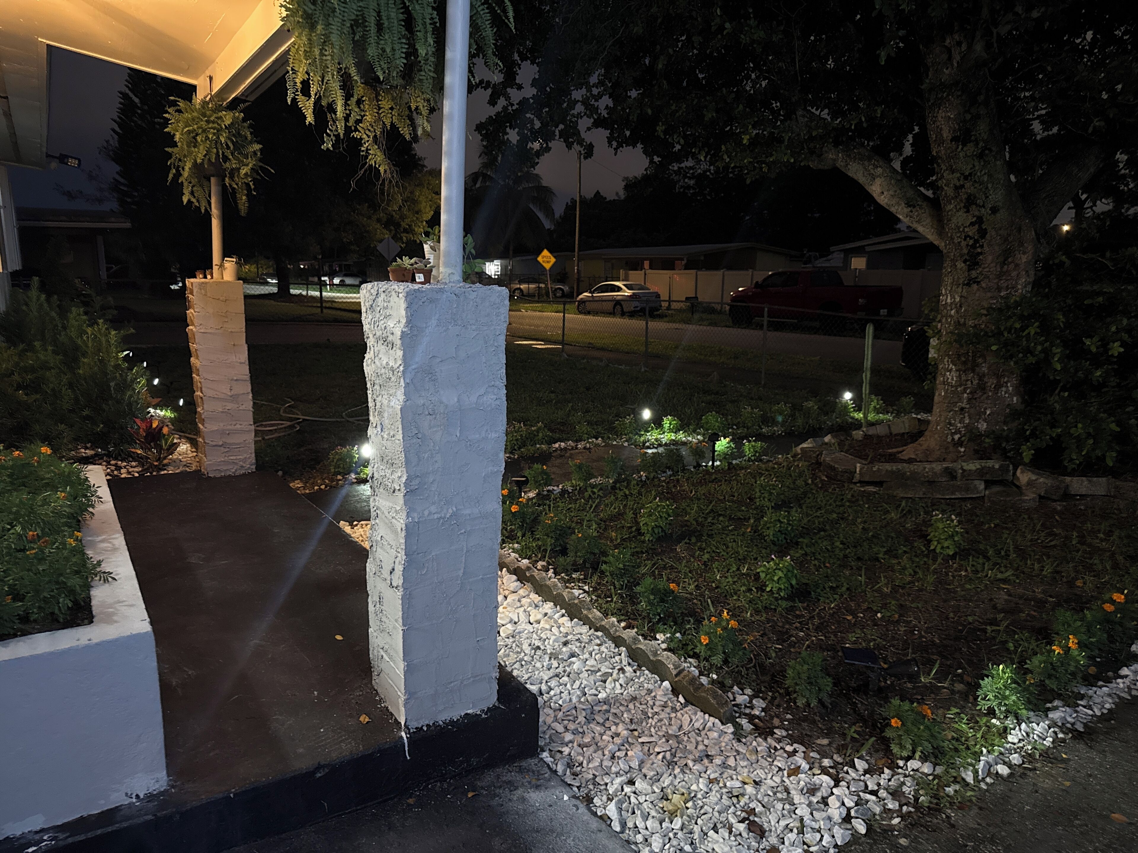 Enceinte de l’hébergement