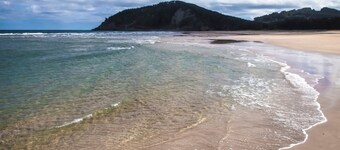 Exclusive property in front of the Rodiles Beach