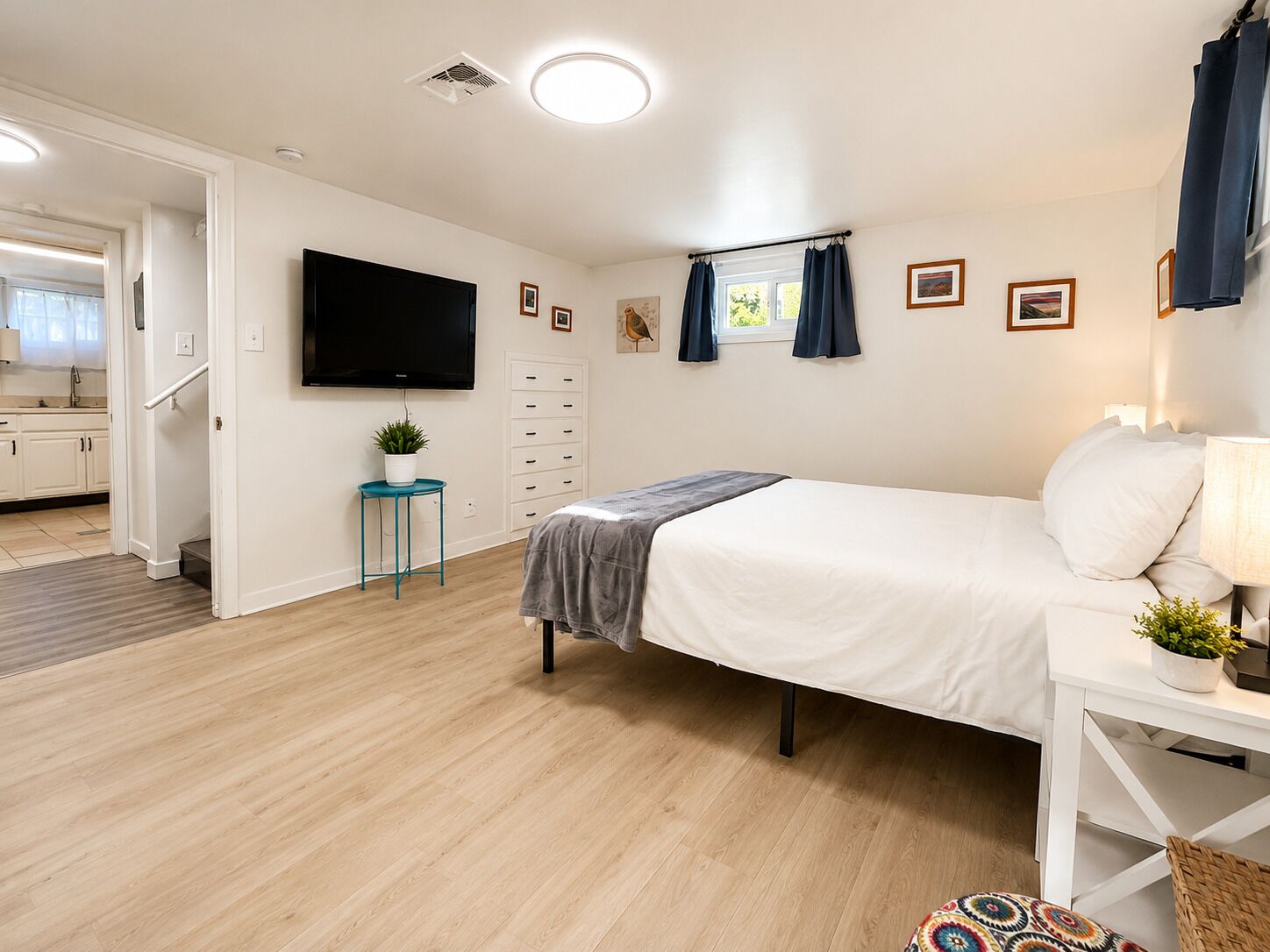2 bedrooms, desk, iron/ironing board, free WiFi