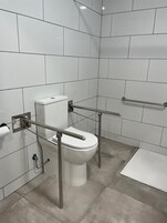 Family Studio, City View | Desk, blackout drapes, soundproofing, iron/ironing board