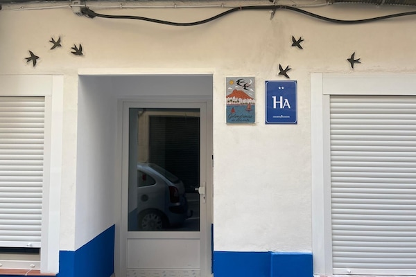 Façade de l’hébergement