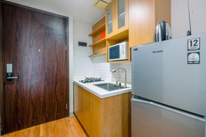 Apartamento estándar | Cocina privada | Utensilios de cocina