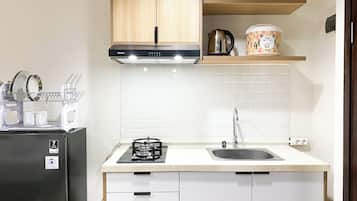 Departamento estándar | Cocina privada | Utensilios de cocina