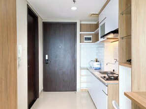 Leilighet – standard | Eget kjøkken | Minikjøleskap og kjøkkenutstyr