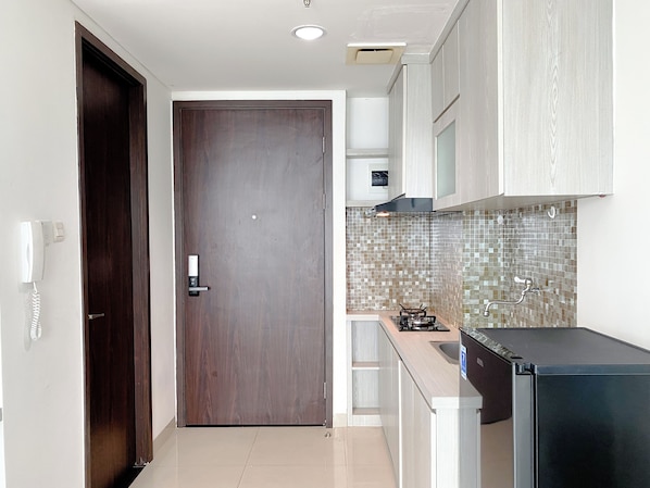 Apartamento estándar | Cocina privada | Utensilios de cocina