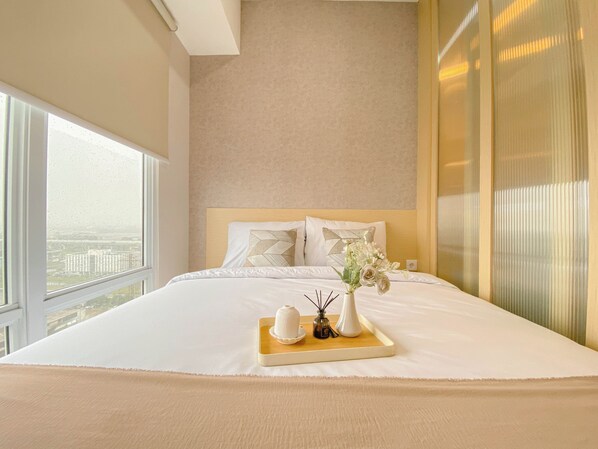 Interior - Spacious And Minimalist Studio Apartment At Vasanta Innopark (Cikarang)