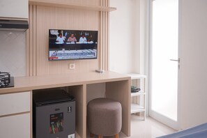 Standard Apartment - Minimalist And Warm Studio Room At Cisauk Point Apartment (Cisauk)