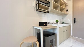 Departamento estándar | Cocina privada | Utensilios de cocina 